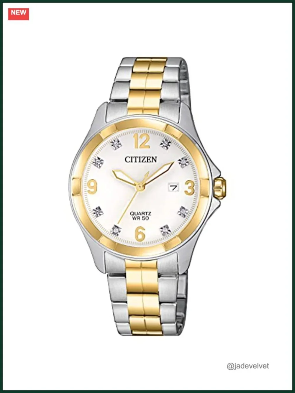 Citizen Quartz Women's Watch Stainless Steel Crystal 32mm